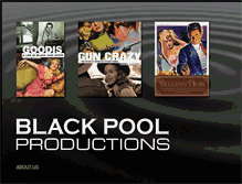 Tablet Screenshot of blackpoolproductions.com
